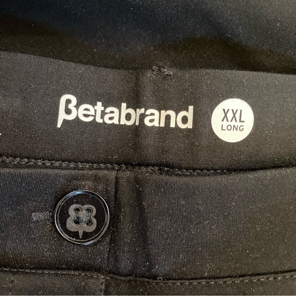 Betabrand Black Bootcut Career Dress Pants Comfort Yoga Women’s Size XXL LONG - Picture 5 of 6